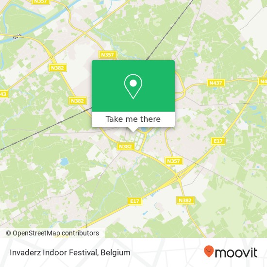 Invaderz Indoor Festival map