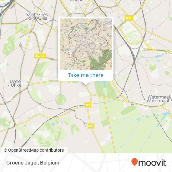 Groene Jager map