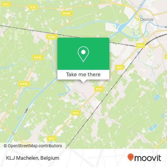 KLJ Machelen map