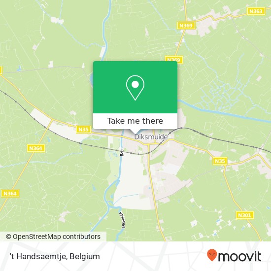 't Handsaemtje map