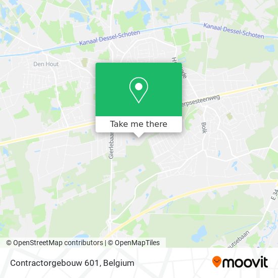 Contractorgebouw 601 map