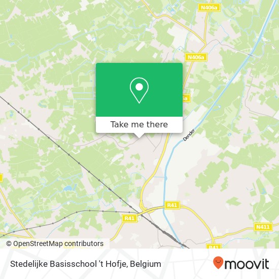 Stedelijke Basisschool 't Hofje map