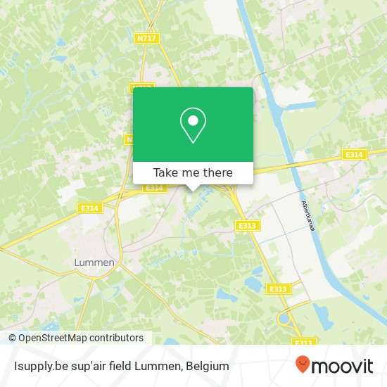 Isupply.be sup'air field Lummen map