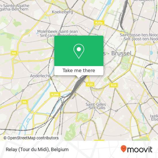 Relay (Tour du Midi) map