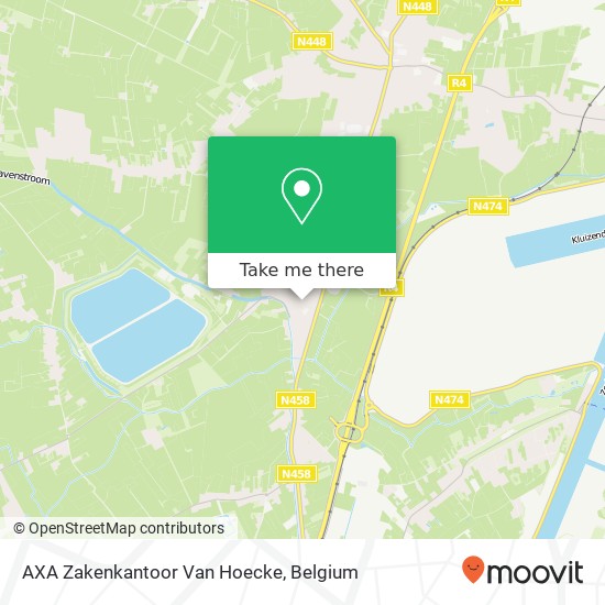 AXA Zakenkantoor Van Hoecke map