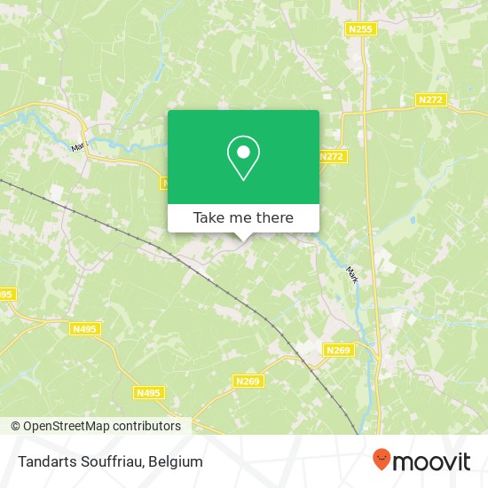 Tandarts Souffriau map