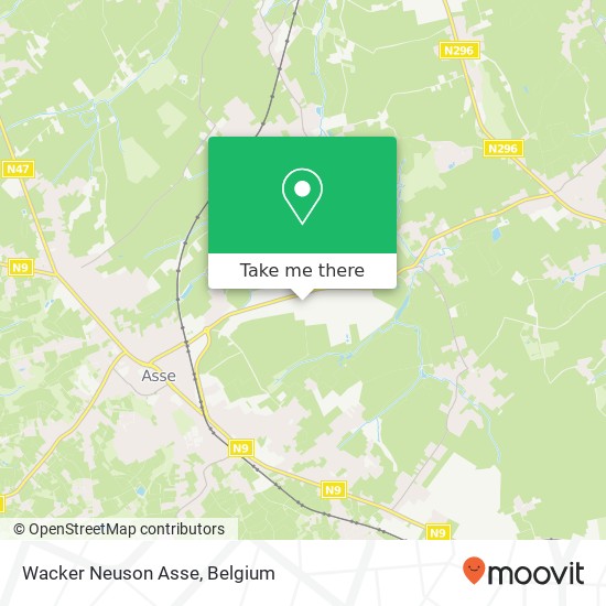 Wacker Neuson Asse map