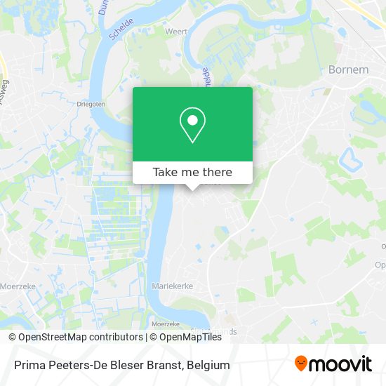 Prima Peeters-De Bleser Branst map