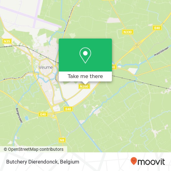 Butchery Dierendonck map