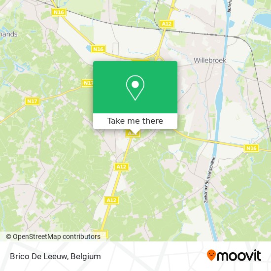 Brico De Leeuw map