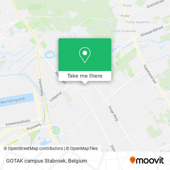 GOTAK campus Stabroek map