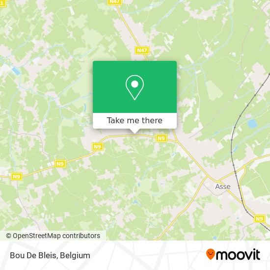Bou De Bleis map