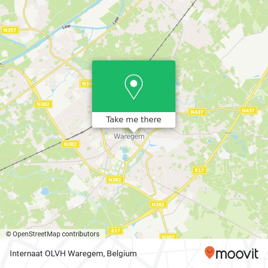 Internaat OLVH Waregem map
