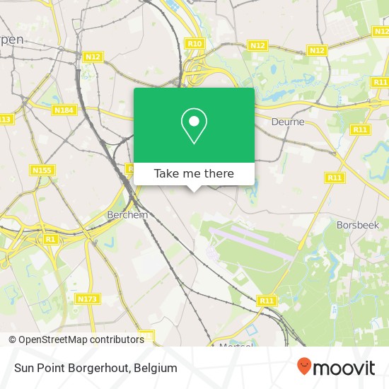 Sun Point Borgerhout plan