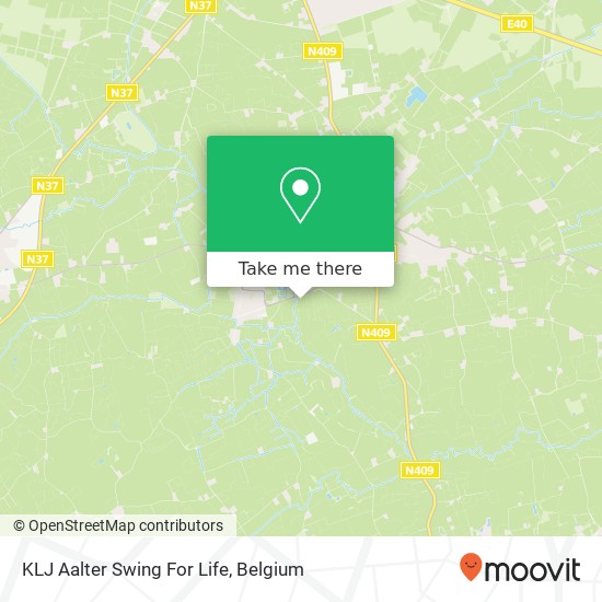 KLJ Aalter Swing For Life map