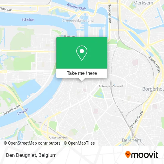Den Deugniet map