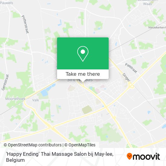 'Happy Ending' Thai Massage Salon bij May-lee map