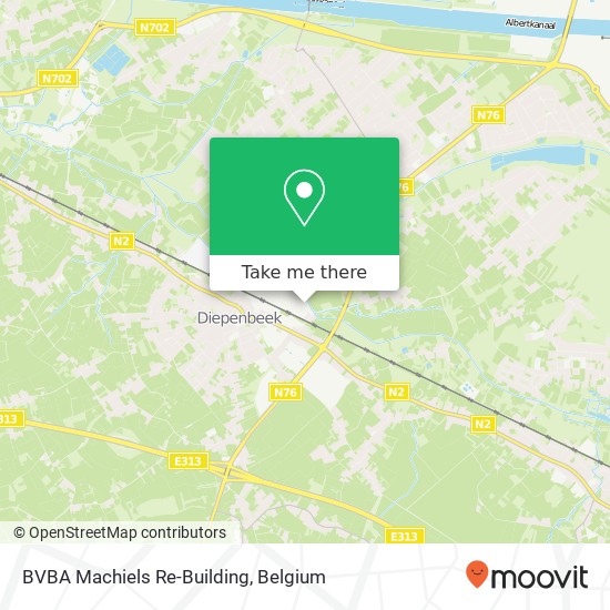 BVBA Machiels Re-Building map