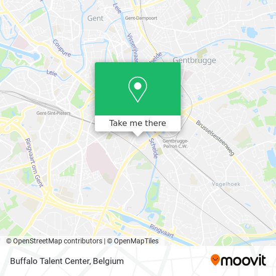 Buffalo Talent Center map