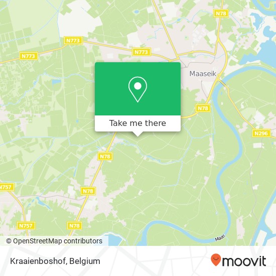 Kraaienboshof map