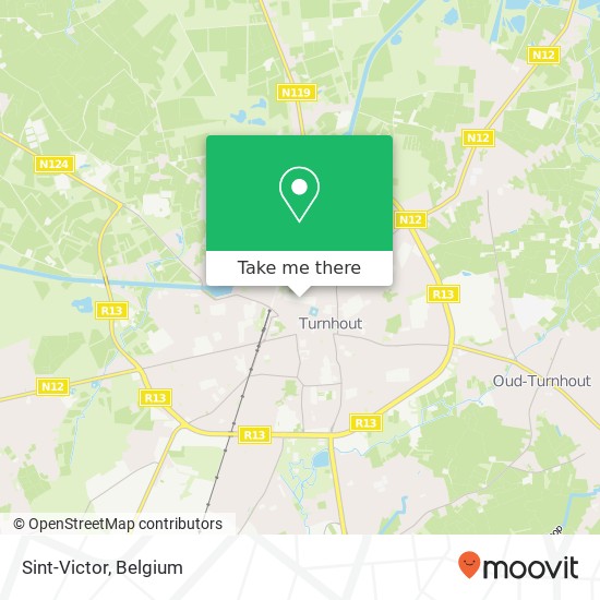 Sint-Victor map