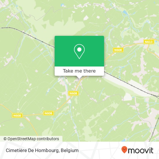 Cimetière De Hombourg map