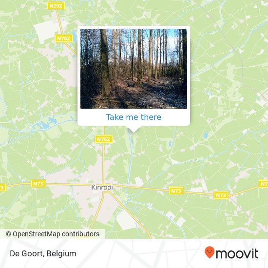 De Goort map