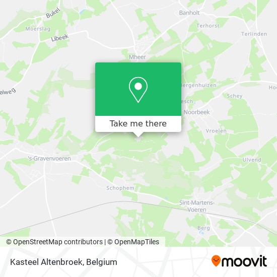 Kasteel Altenbroek map