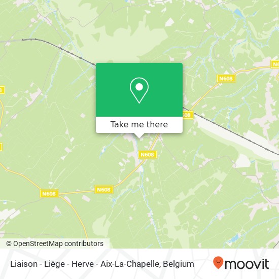 Liaison - Liège - Herve - Aix-La-Chapelle map