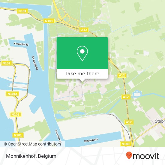 Monnikenhof map