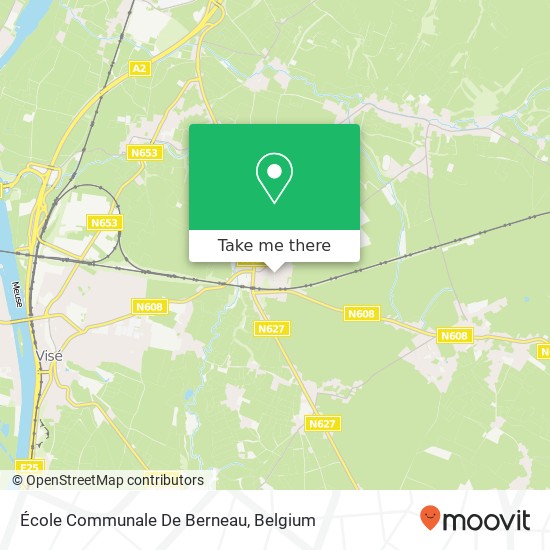 École Communale De Berneau map