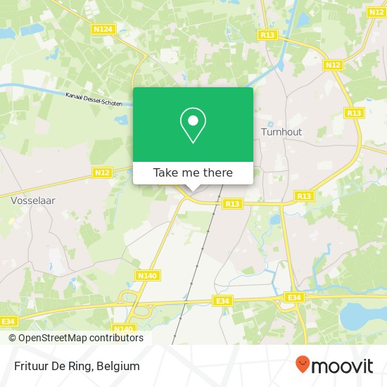 Frituur De Ring map