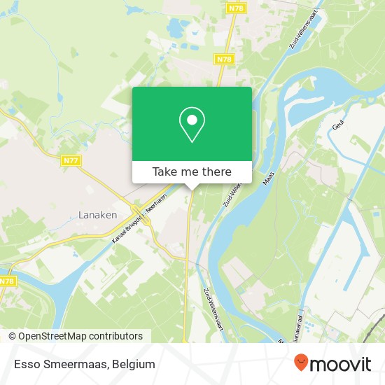 Esso Smeermaas map