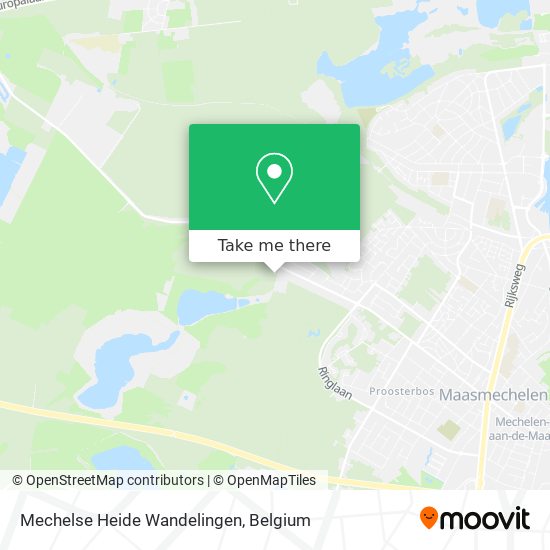 Mechelse Heide Wandelingen map