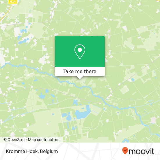 Kromme Hoek map