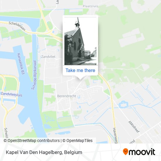 Kapel Van Den Hagelberg map