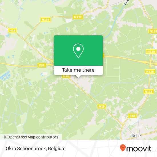 Okra Schoonbroek map