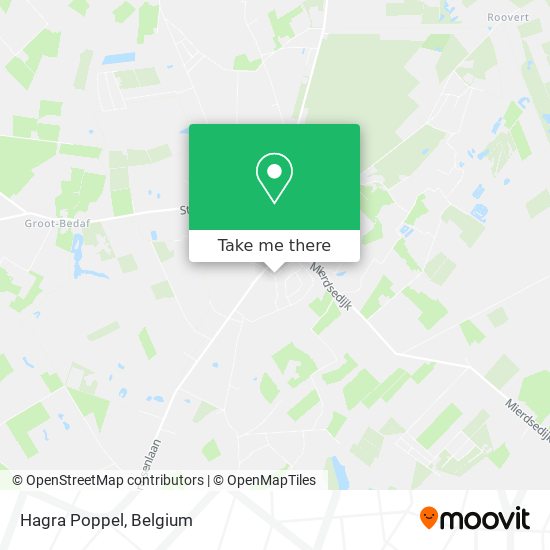 Hagra Poppel map