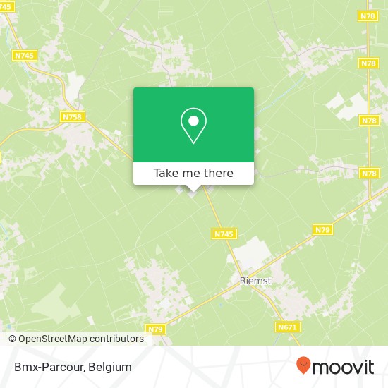 Bmx-Parcour map