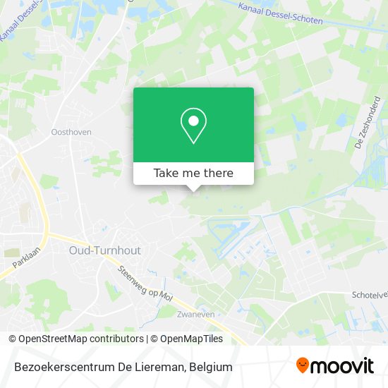 Bezoekerscentrum De Liereman plan