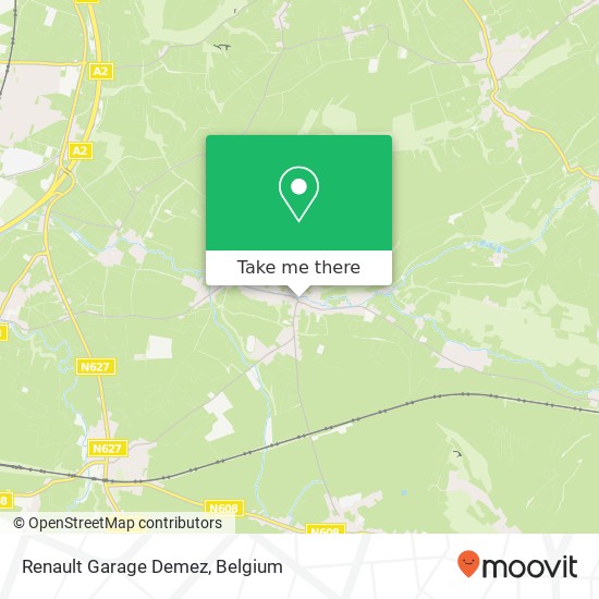 Renault Garage Demez map