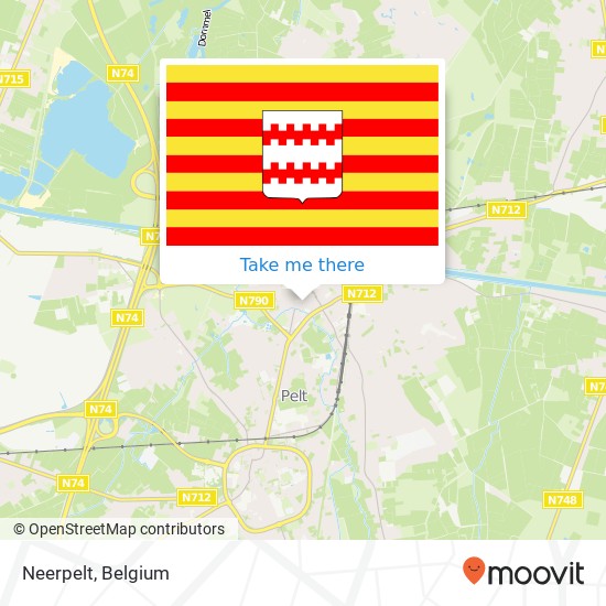 Neerpelt map