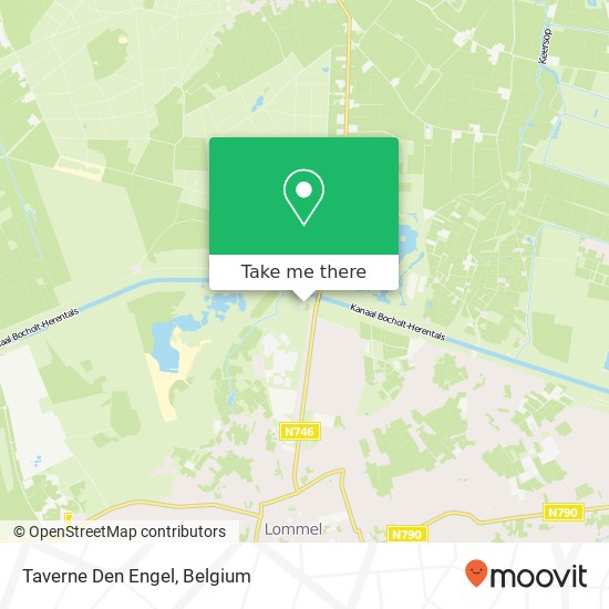 Taverne Den Engel map