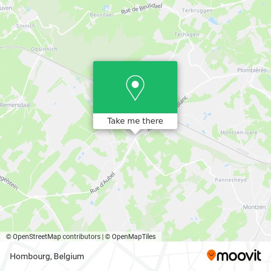 Hombourg map