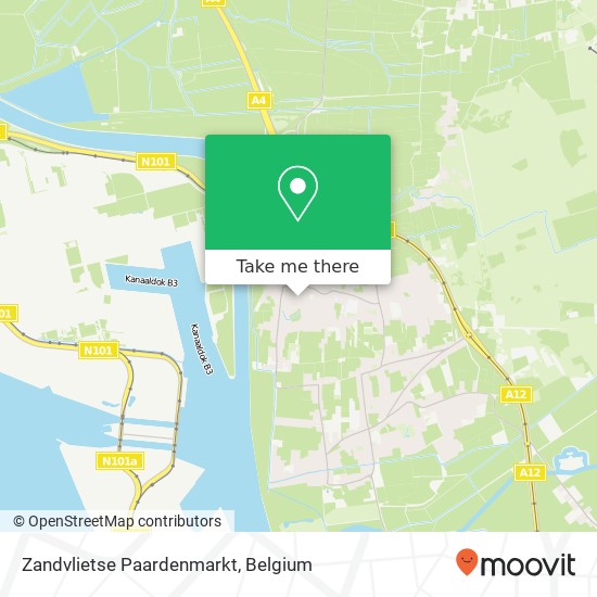 Zandvlietse Paardenmarkt map