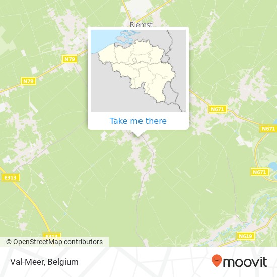 Val-Meer map