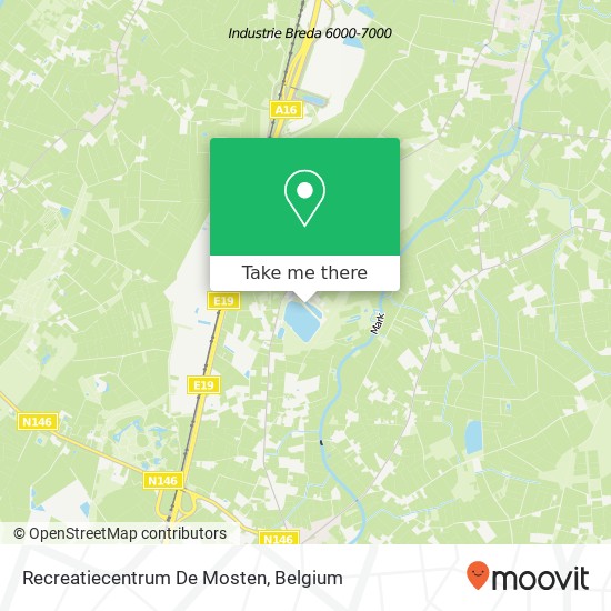 Recreatiecentrum De Mosten map