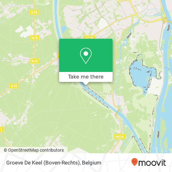 Groeve De Keel (Boven-Rechts) map