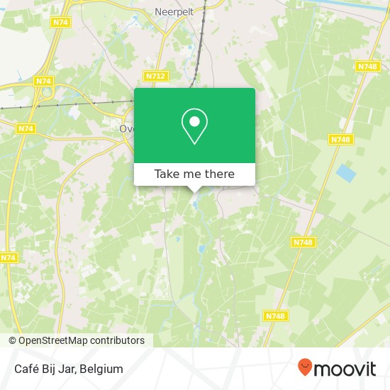 Café Bij Jar map