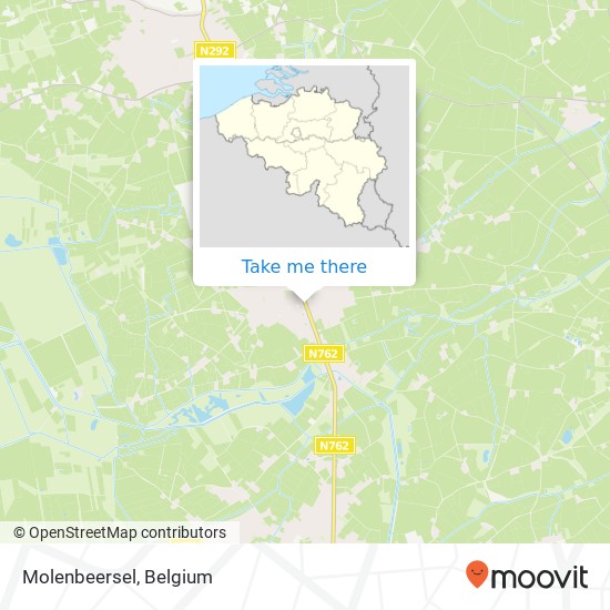 Molenbeersel map
